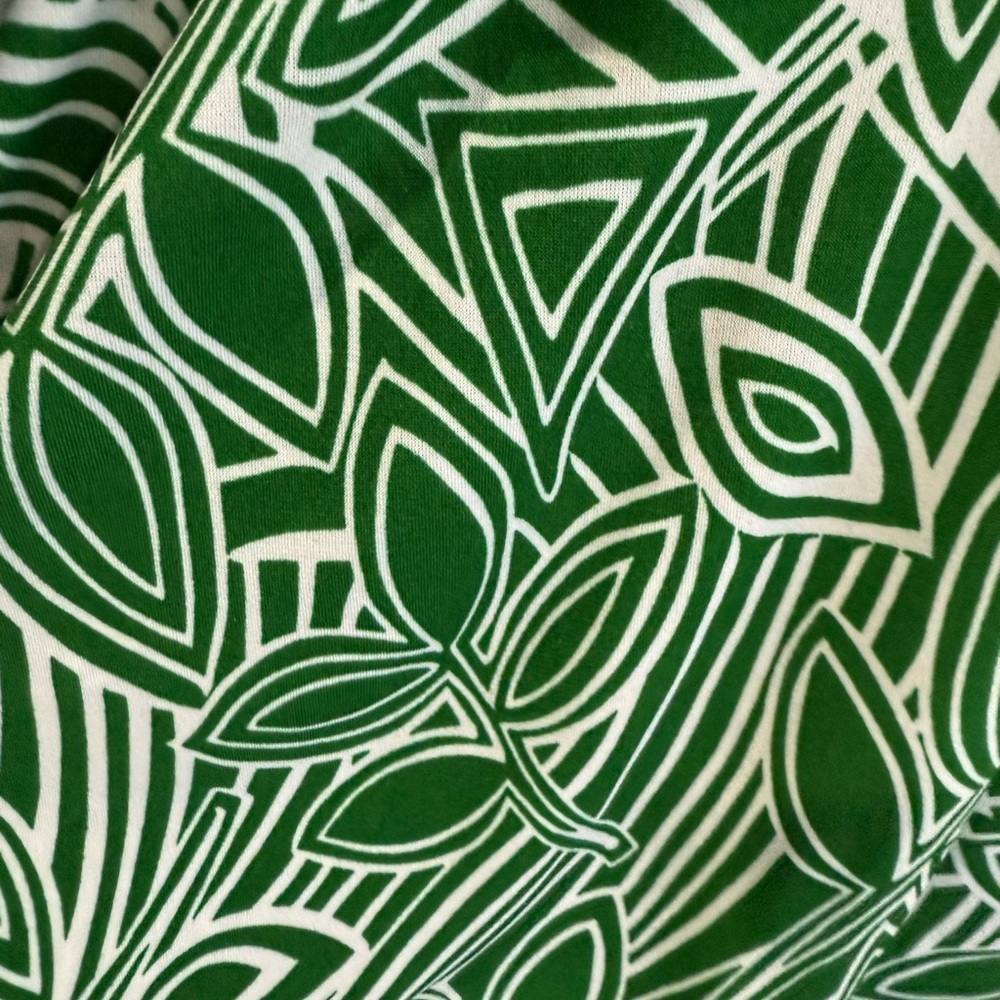 A-List Ava Green Patterned Dress - Picture 5 of 6